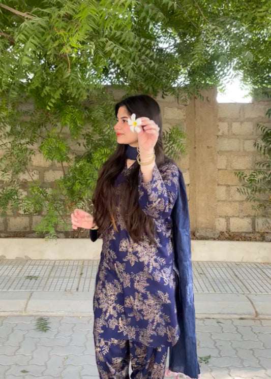 FRASHI SHALWAR 2pice - ZYRAH CLOTHING